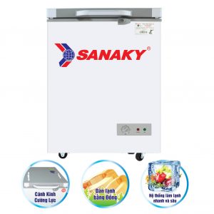 Tủ Đông kính cường lực Sanaky VH-1599HYK